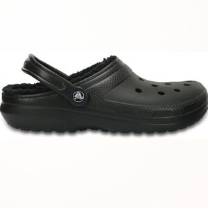 NEW Crocs Classic Lined Clog Mens Size 5 Women's Size 7 Black
